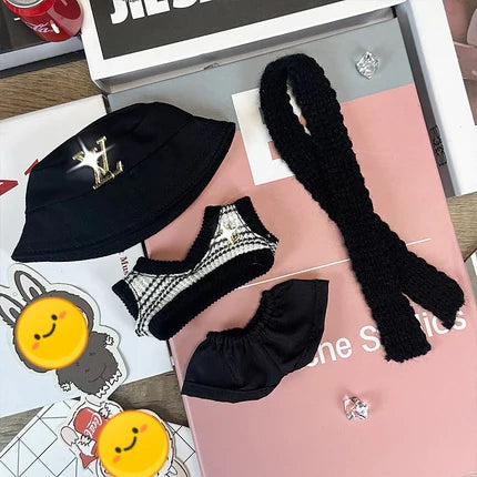 【Clothes only】LULU Doll clothing  for Lbb 17cm Doll outfit designer Style